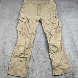 Gap Mens Size 33W  35x31 The Cargo Y2K Paratrooper Style Pants Baggy Loose